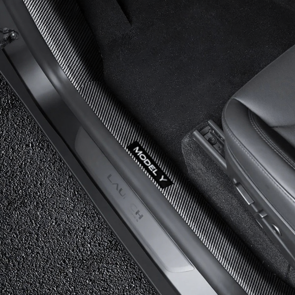 Front and Rear Door Sill Protector Set for Tesla Model Y Juniper (8 Pcs)
