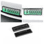 Front and rear license plate frames for Tesla Model Y
