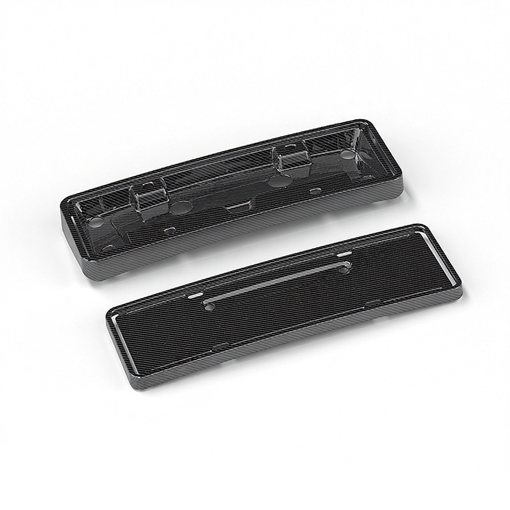 Front and rear license plate frames for Tesla Model Y Secondary image