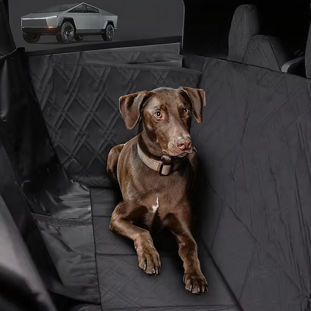 Full-Cover Cybertruck Rear Seat Pet Liner