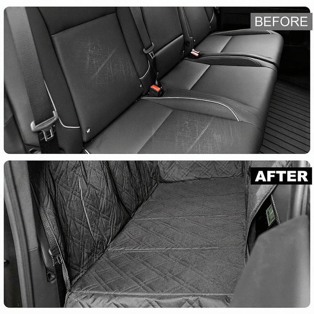 Full-Cover Cybertruck Rear Seat Pet Liner