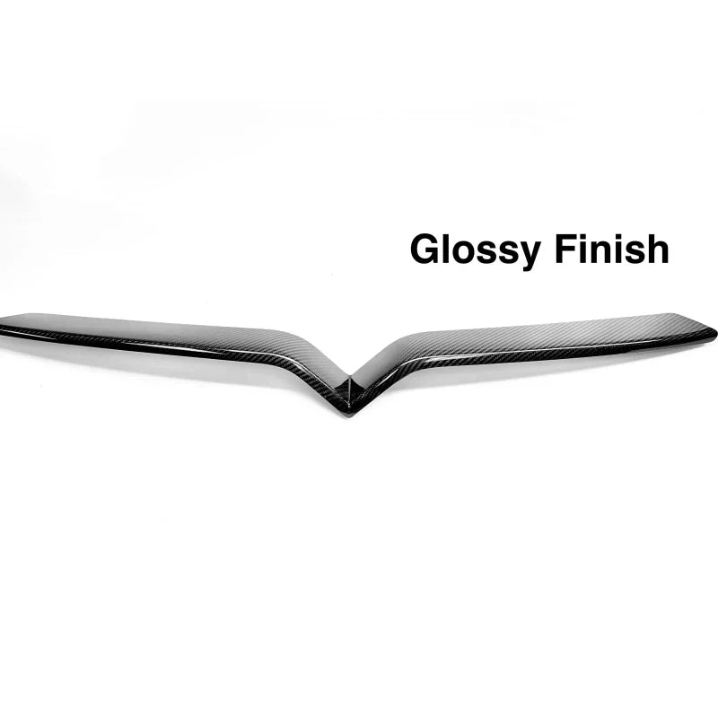 Model S Front End Inlay - Real Molded Carbon Fiber（2015-2024）