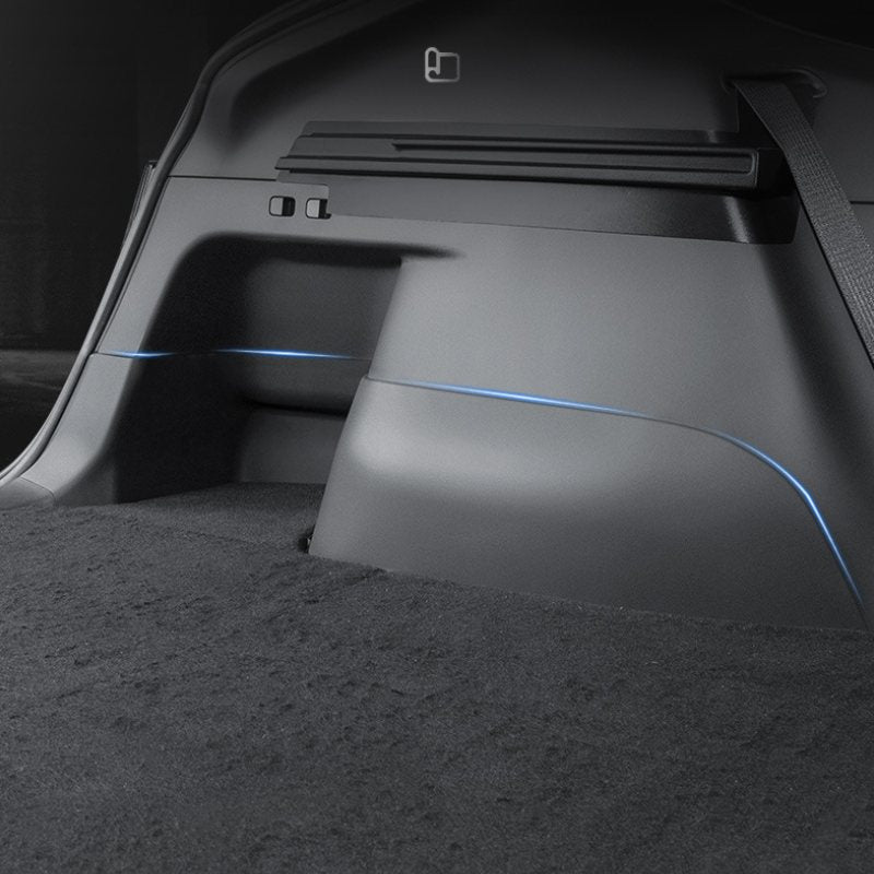 Halfcoverage Trunk Carpet Protective Trims For Tesla Model Y