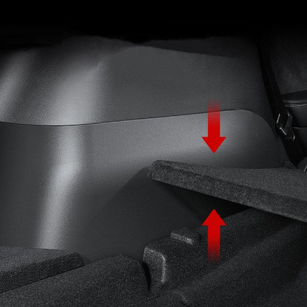 Halfcoverage Trunk Carpet Protective Trims For Tesla Model Y