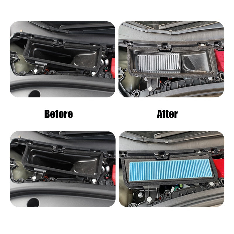 Car Air Flow Vent Cover For Tesla Model 3 Air Filter（2021-2024）