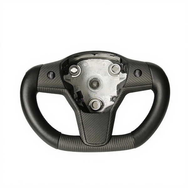 Heated Half Steering Wheel for Tesla Model 3/Y