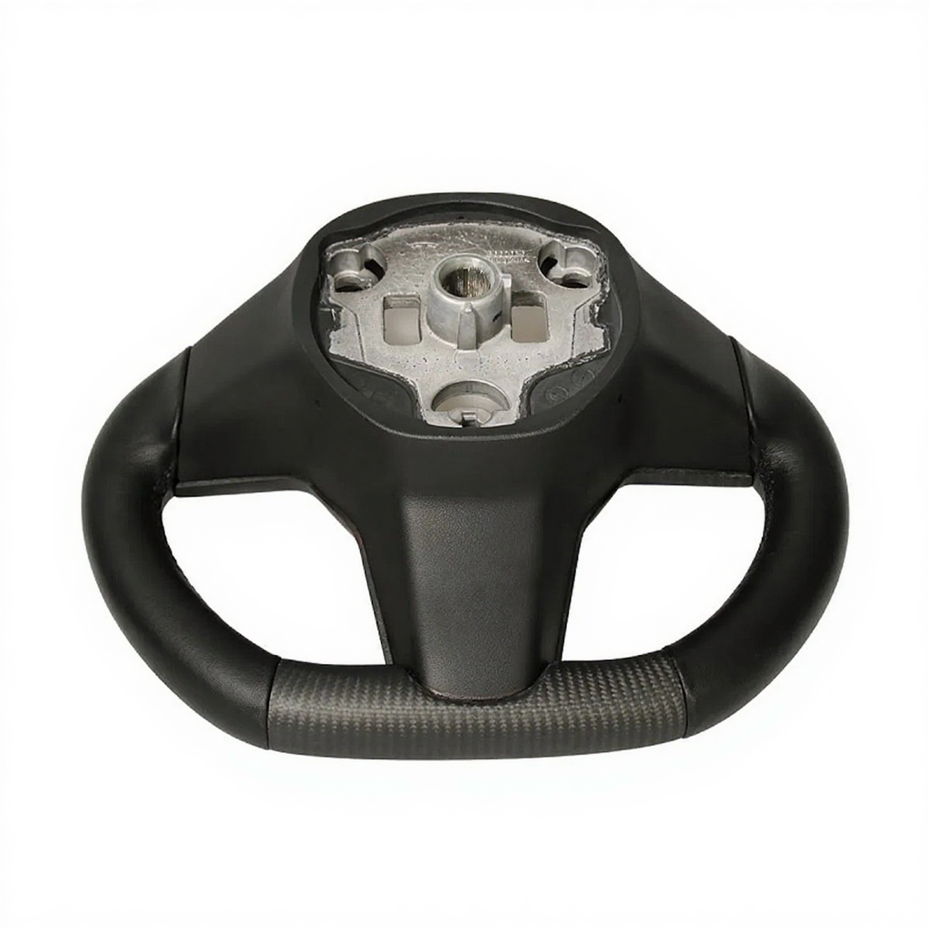 Heated Half Steering Wheel for Tesla Model 3/Y