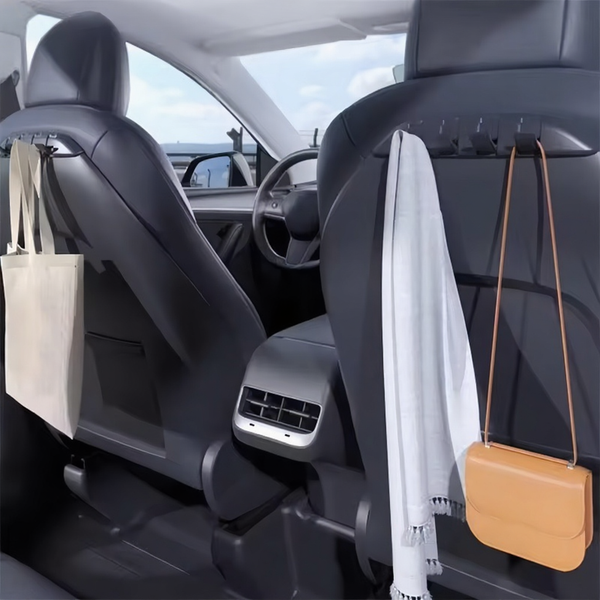 Hidden Foldable Seat Back Hook for Tesla Model 3/Y