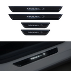 Tesla Model 3/Y LED illuminated Welcome Pedal Door Sill Protector