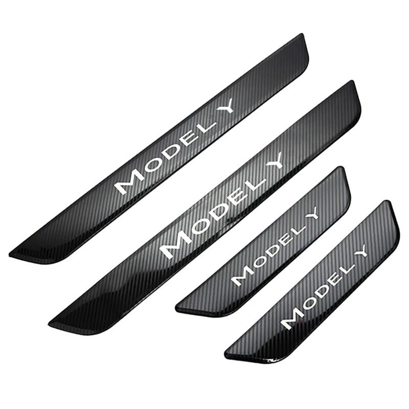 Tesla Model 3/Y LED illuminated Welcome Pedal Door Sill Protector
