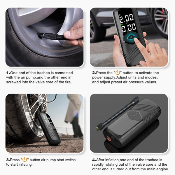 Tesla Smart Wireless Inflatable Pump