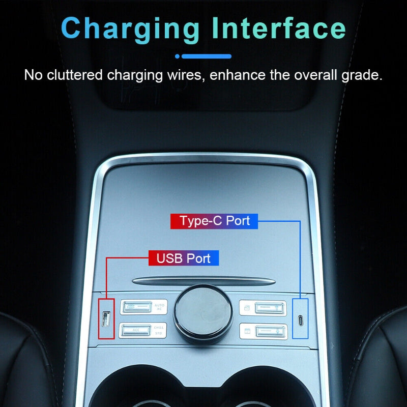 LCD Knob Docking Station for Tesla Model 3 Highland/Y