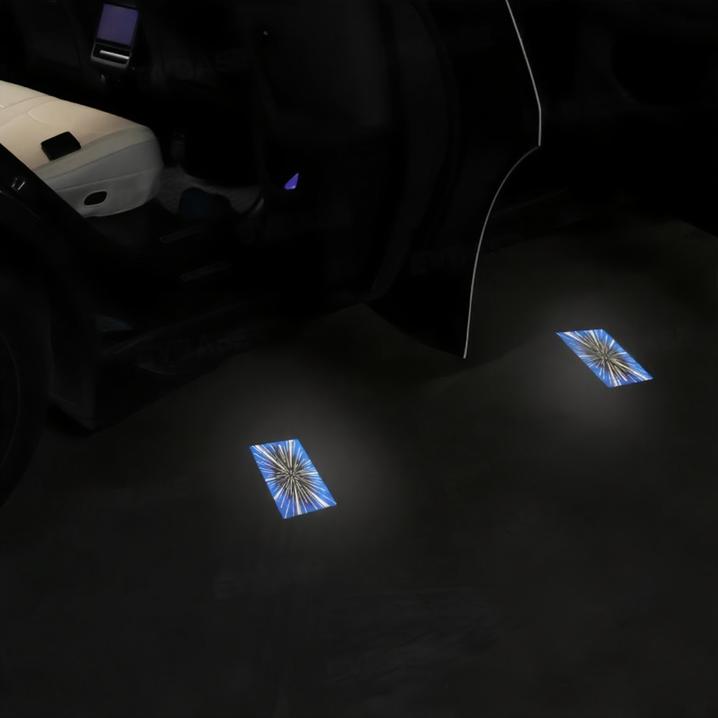 LED Door Projector Lights for Tesla Model 3/Y