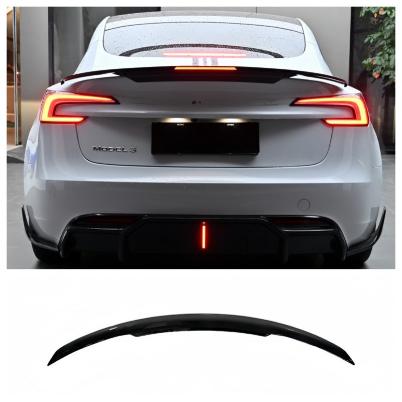 LED Illuminated Rear Spoiler Wing for Tesla Model 3/Y Main image