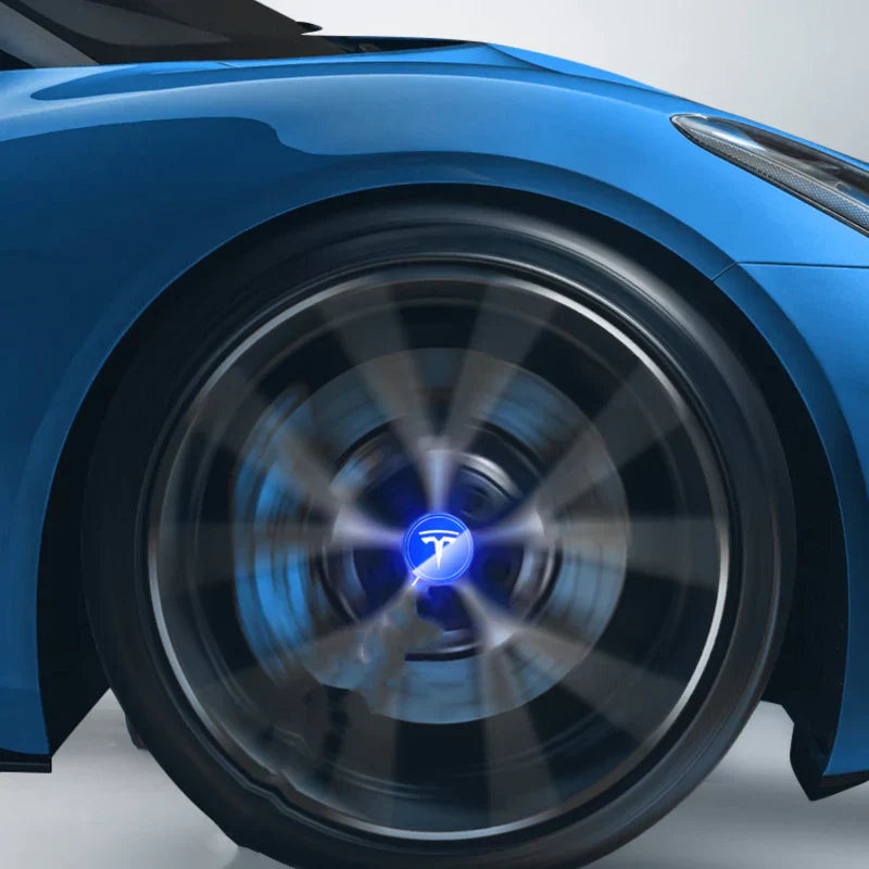 LED Wheel Hub Light Caps For Tesla Model S/3/X/Y（4pcs） Main image