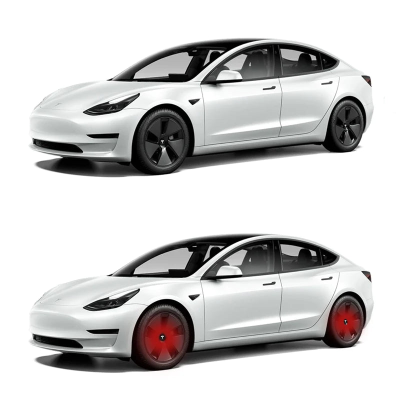 19" Floating Cap for Tesla Model 3 (4pcs)