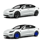 LED Wheel Hub Light Caps For Tesla Model S/3/X/Y（4pcs）