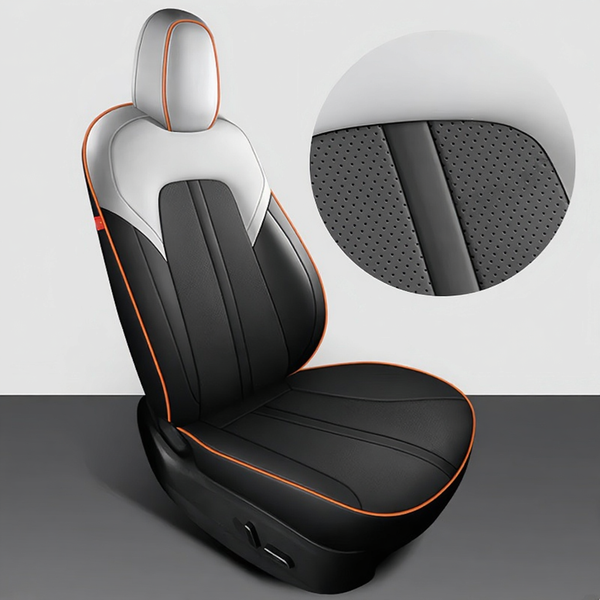 Leather Seat Covers for Tesla Model Y