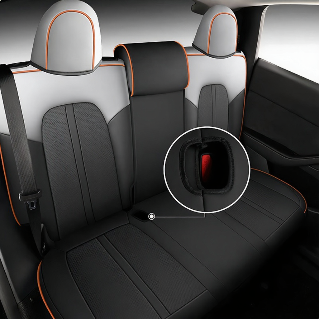 Leather Seat Covers for Tesla Model Y