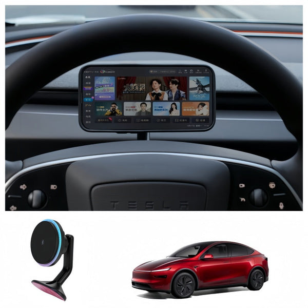 Magnetic Wireless Car Charger Holder for Tesla Model 3/Y