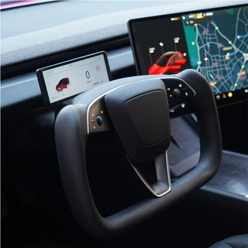 Tesla Model 3 Highland Yoke Plaid Steering Wheel Main image