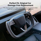 Tesla Model 3 Highland Yoke Plaid Steering Wheel