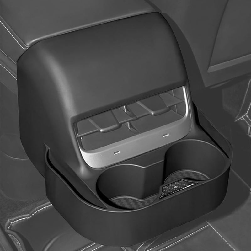 Tesla Model 3/Y Backseat Double Cup Holder & Phone Holder （2019-2024）