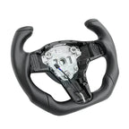 Model 3/Y Full Leather Yoke Steering wheel