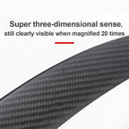 Tesla Model S Real Carbon Fiber Trunk Spoiler （2021-2023）