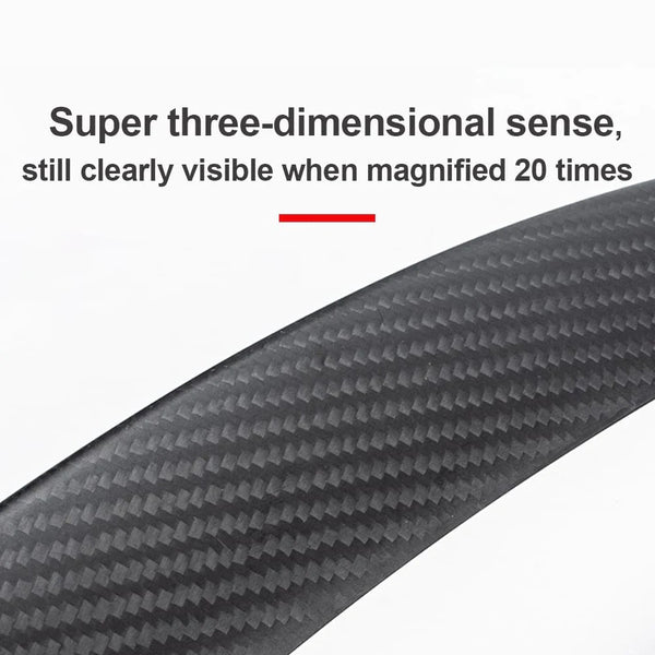 Tesla Model S Real Carbon Fiber Trunk Spoiler （2021-2023）