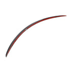 Tesla Model S Real Carbon Fiber Trunk Spoiler （2021-2023）