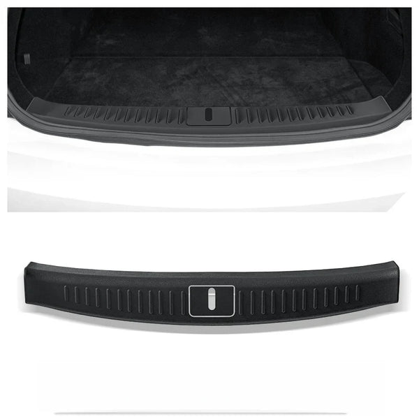 TPE Rear Trunk Door Sill Protector for Tesla Model X / S 2023-2025