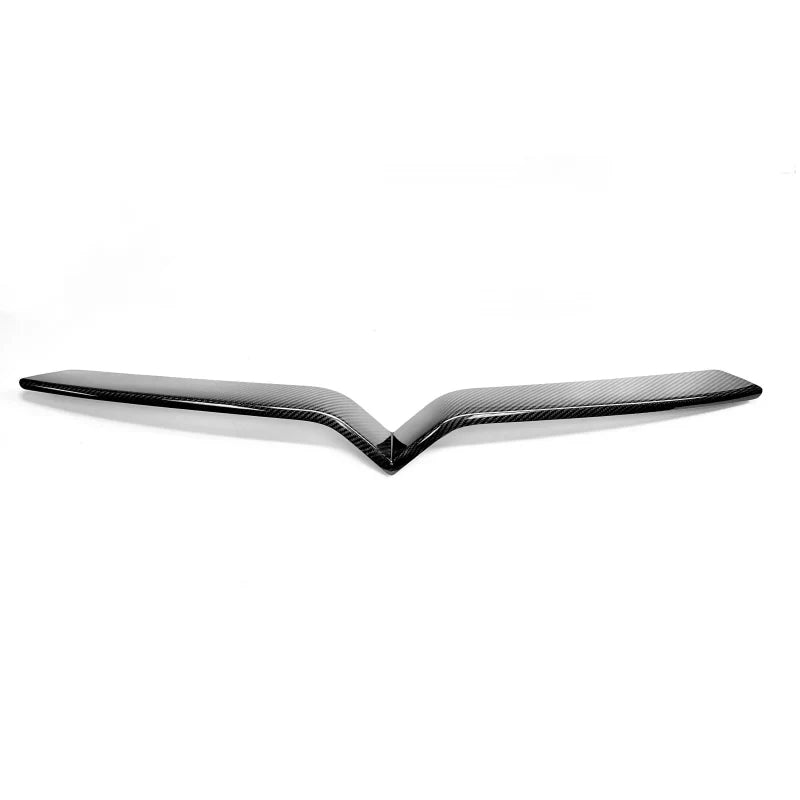 Model X Front End Inlay - Real Molded Carbon Fiber（2016-2024） Main image