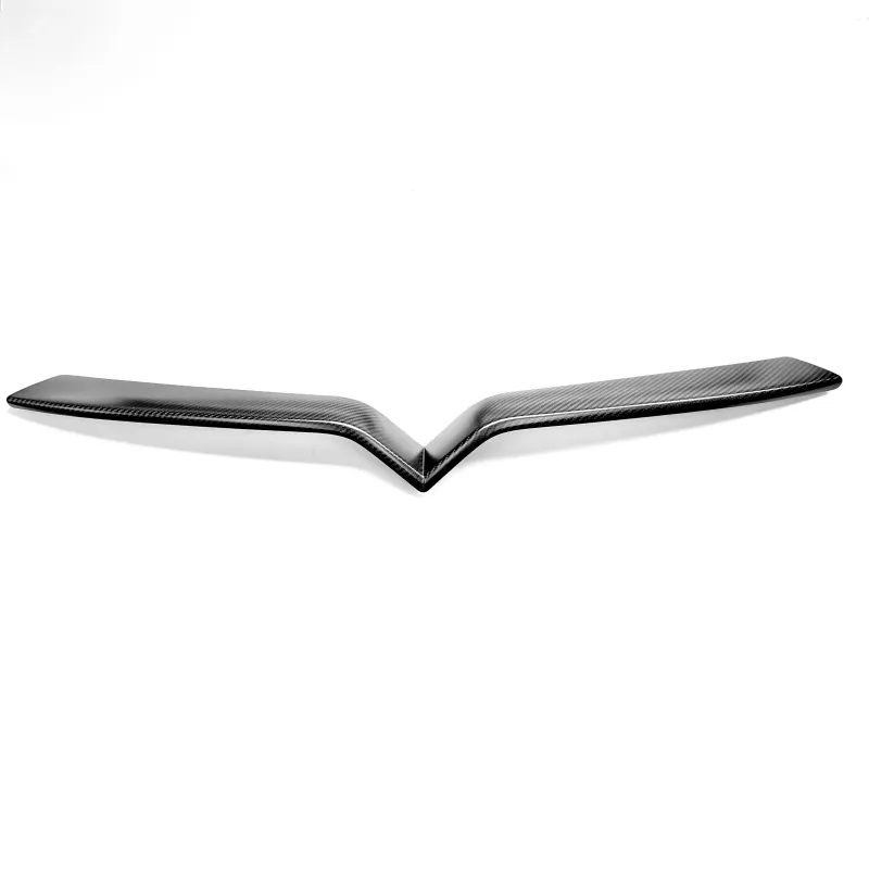 Model S Front End Inlay - Real Molded Carbon Fiber（2015-2024）