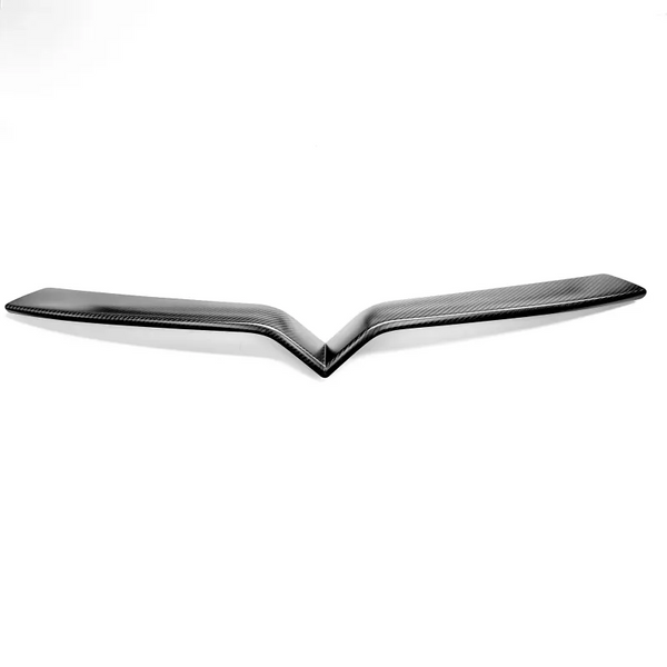 Model S Front End Inlay - Real Molded Carbon Fiber（2015-2024）
