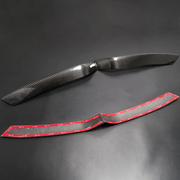 Model S Front End Inlay - Real Molded Carbon Fiber（2015-2024）