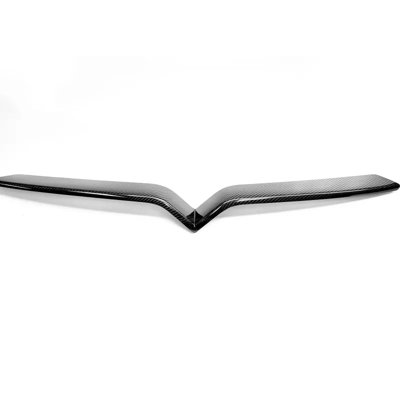 Model S Front End Inlay - Real Molded Carbon Fiber（2015-2024）