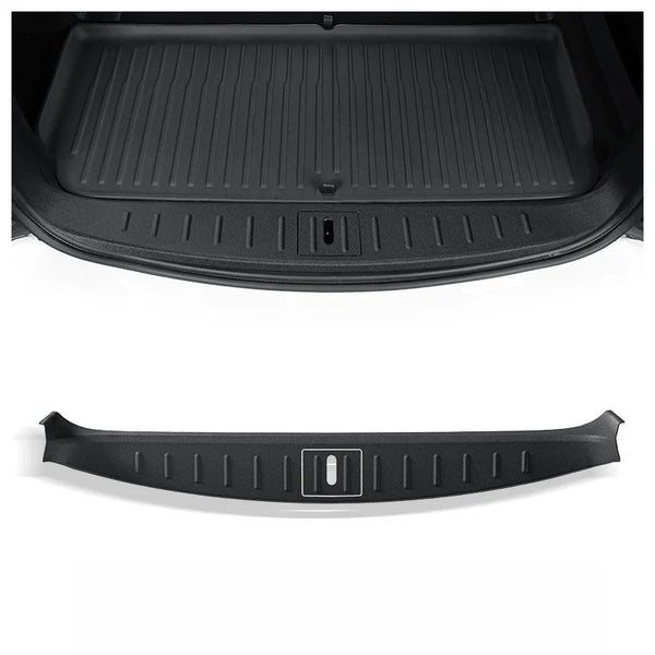 TPE Rear Trunk Door Sill Protector for Tesla Model X / S 2023-2025