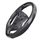 Model X/S Rounded Alcantara Carbon Fiber Steering Wheel（2016-2020）