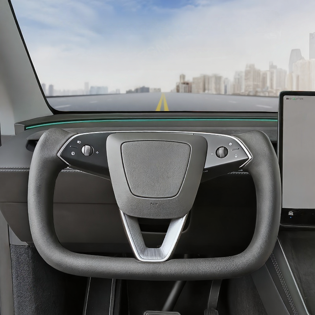 Model Y Juniper Yoke Steering Wheel with Heating Feature