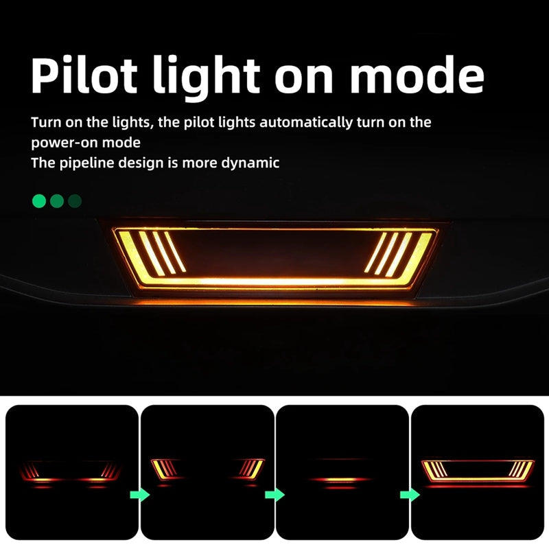 Tesla Model Y Arka Tampon Aydinlatma（2019-2024）