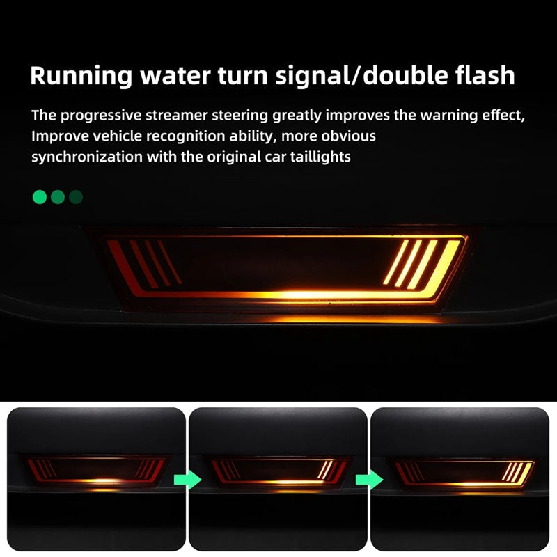 Tesla Model Y Arka Tampon Aydinlatma（2019-2024）