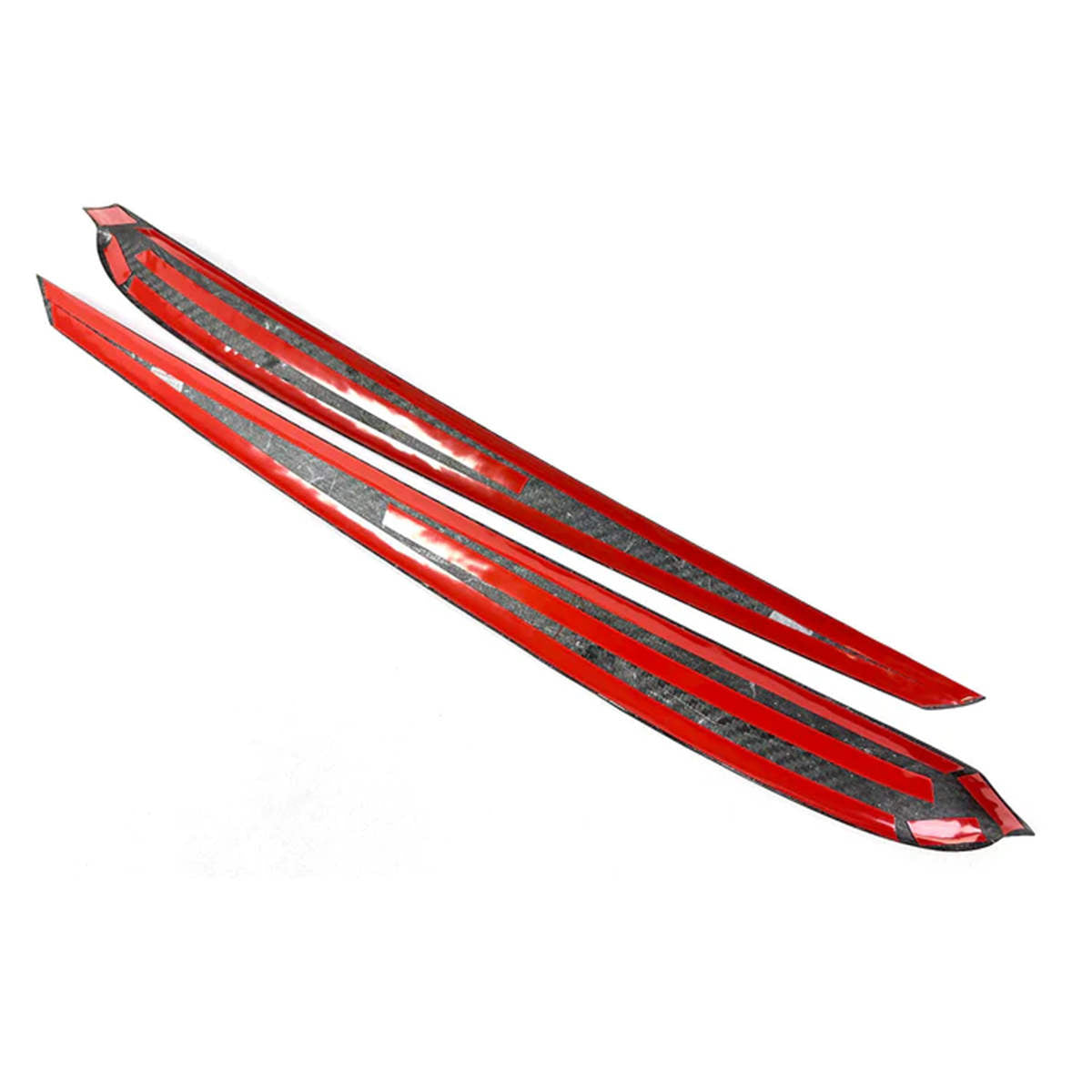 Door Trim for Tesla Model 3/Y - Real Molded Carbon Fiber