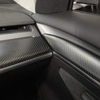 Door Trim for Tesla Model 3/Y - Real Molded Carbon Fiber