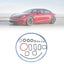 Motor Leak Prevention Seal Ring Complete Set for Tesla Model S