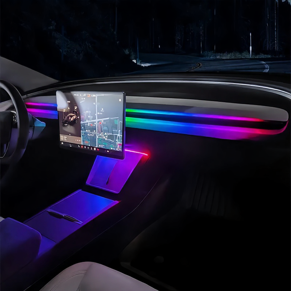 Multi-Zone Ambient Light Kit for Tesla Model Y Juniper 2025+