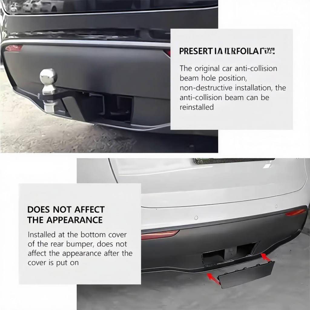 Multifunctional Trailer Hitch Receiver for Tesla Model Y