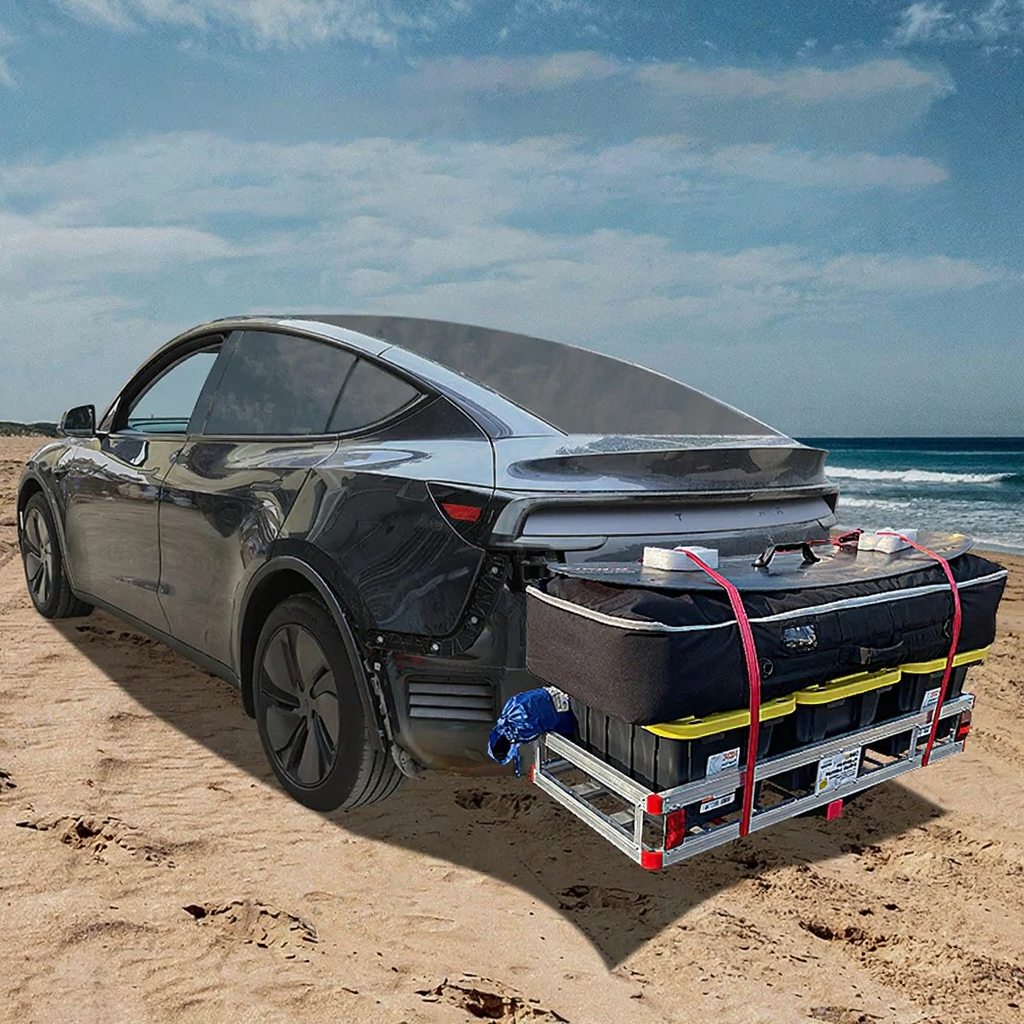 Multifunctional Trailer Hitch Receiver for Tesla Model Y