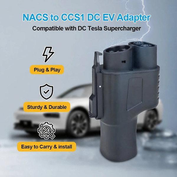 NACS to CCS1 Conversion Heads for Tesla Adapter