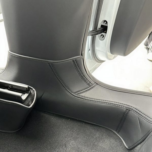 Napa Leather Front and Rear Door Sill Protector for Tesla Model Y Juniper 2025+